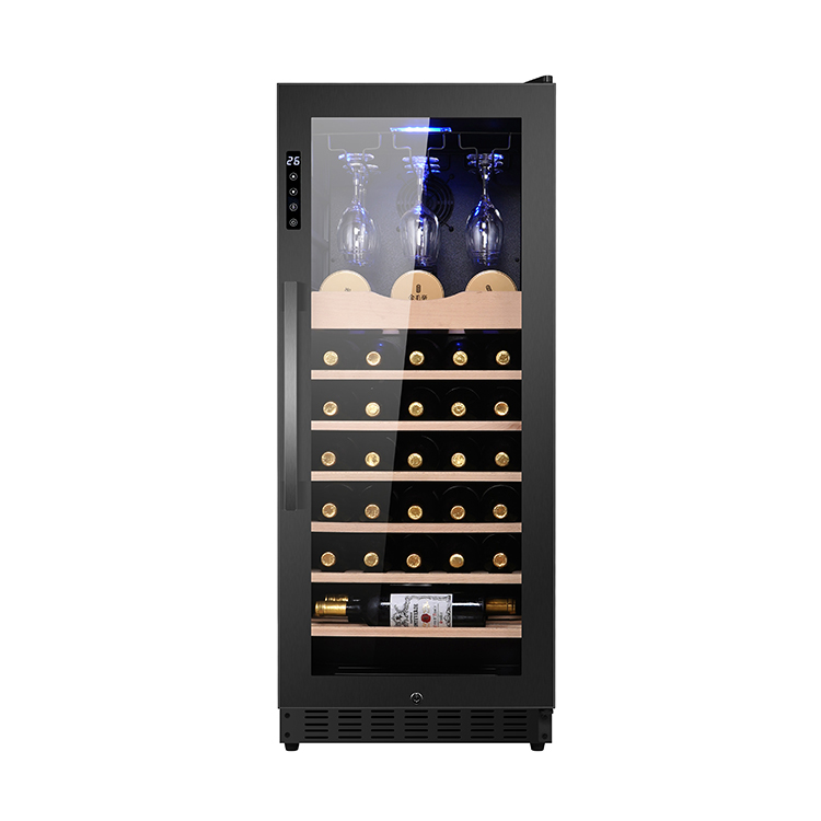 Wine Beer Dual Zone - 電動ワイン飲料ビール冷蔵庫キャビネット急速冷却ワインボトルチラー飲料クーラー収納ワインセラー