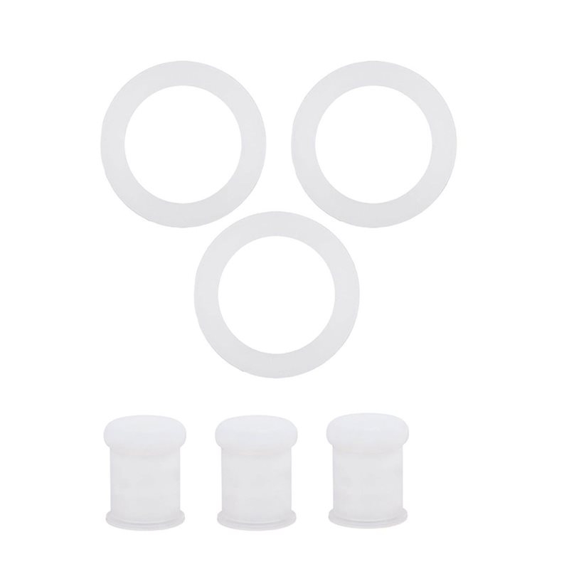 Bottle Stopper Set - A49K-交換用シリコンストッパーガスケットとシールリング、Momcozy 17オンス哺乳瓶ウォーマーアクセサリーセット用