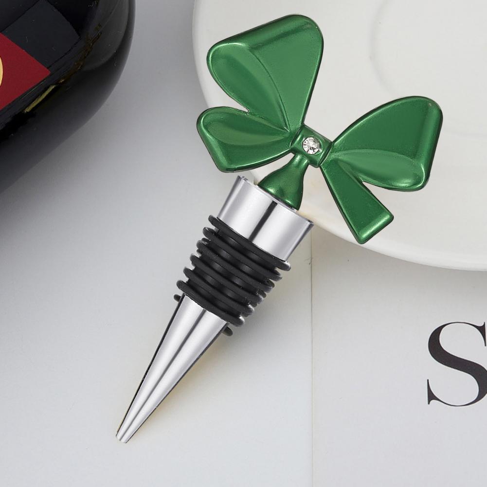 Bottle Stopper Set - ワインストッパー リボンデザイン シリコン製ワインストッパー 再利用可能なワインボトルストッパーセット リボン型シリコンコルクシーラー キッチン用
