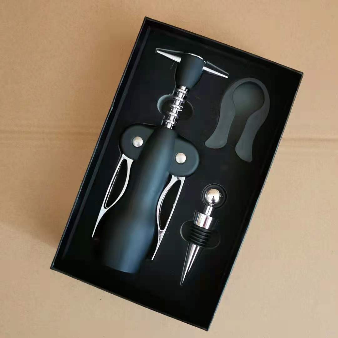 赤ワイン栓抜きセット,コルク栓抜き,木製栓抜き,タツノオトシ - Bottle Stopper Set のレビューと価格