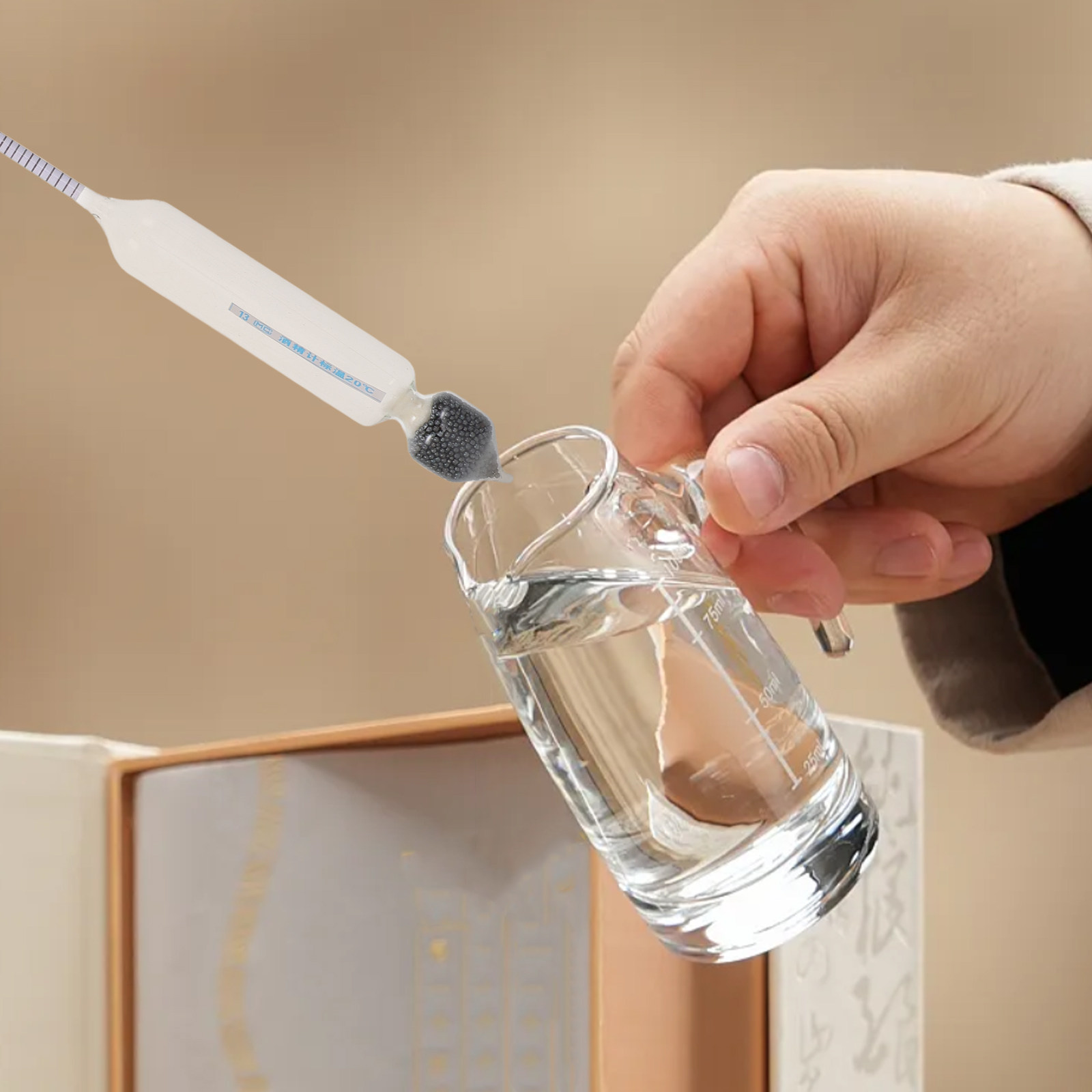 3個セット トリプルスケール比重計 アルコールメーター ワイ - Wine Beer Cider のレビューと価格