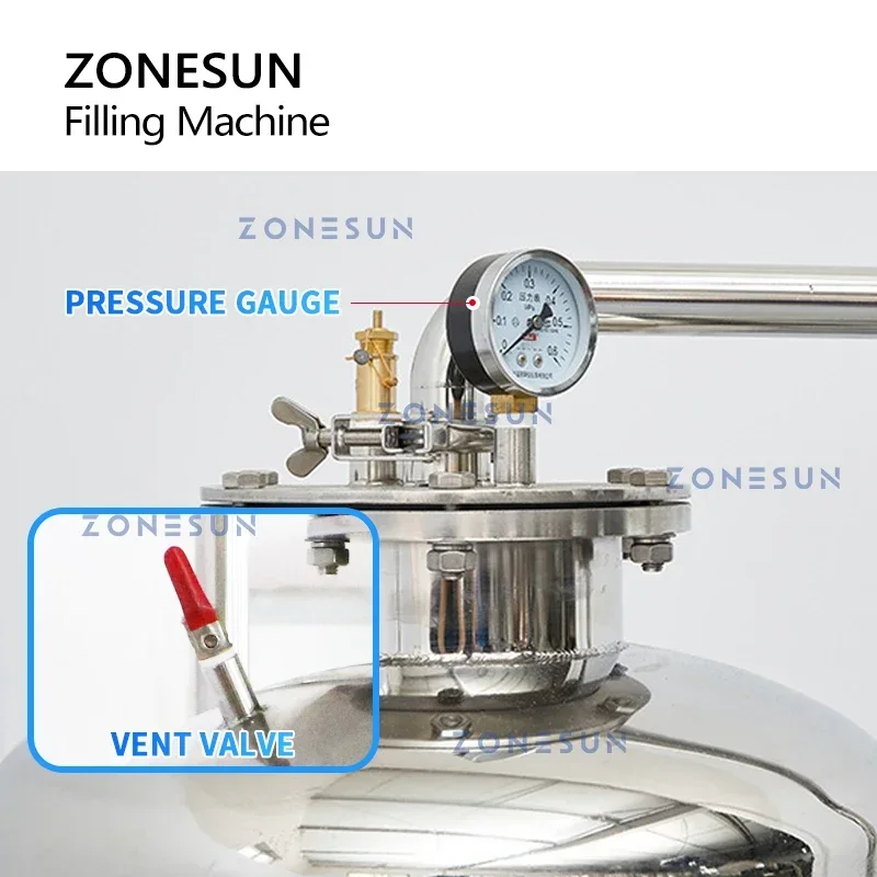 ZONESUN 炭酸飲料等圧充填機 ビール コーラ ソーダ  - Wine To Beer のレビューと価格