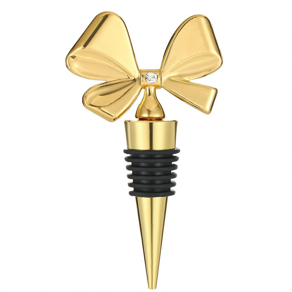 ワインストッパー リボンデザイン シリコン製ワインストッパー - Bottle Stopper Set のレビューと価格