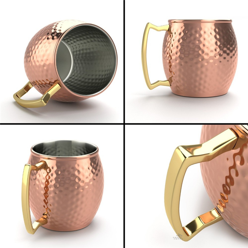 銅製マグカップ,ステンレスカップ,550ml,カクテルまたは - Wine Beer Coffee のレビューと価格