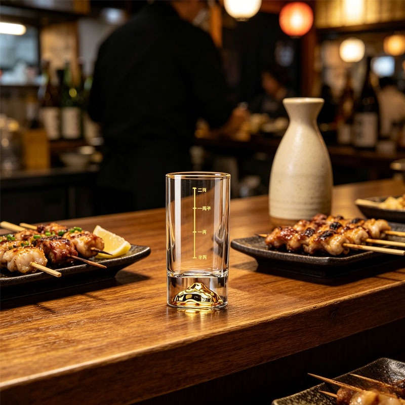 高級カクテルグラス クリスタル金箔グラス ゴールデンマウンテ - Wine Beer Spirits のレビューと価格