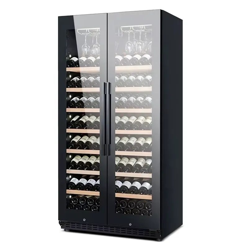 735L大容量ワインセラー ビール・飲料クーラー ガラス扉  - Wine Beer Dual Zone のレビューと価格